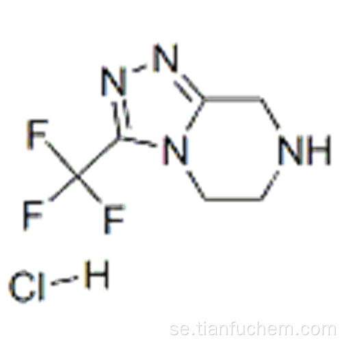 3- (trifluormetyl) -5,6,7,8-tetrahydro- [l, 2,4] triazolo [4,3-a] pyrazinhydroklorid CAS 762240-92-6